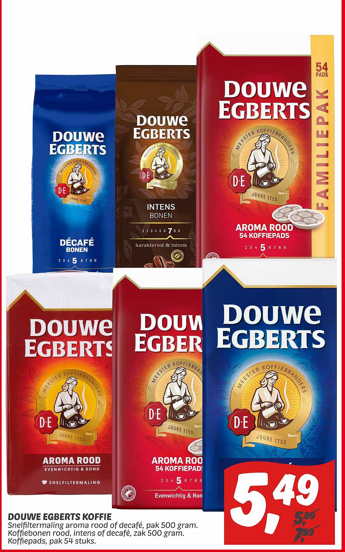 Douwe Egberts Koffie Aanbieding Bij Dekamarkt Folders Nl