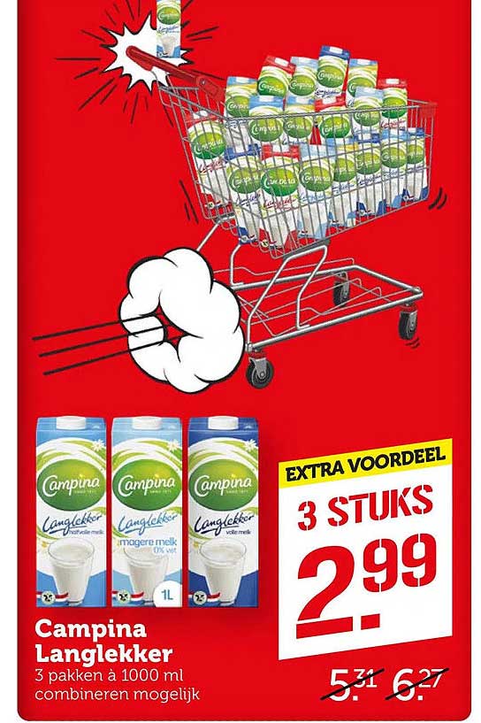 Campina Langlekker Aanbieding Bij Nettomarkt Folders Nl