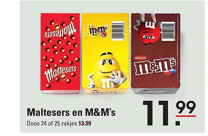 Maltesers En M M S Aanbieding Bij De Kweker 1Folders Nl