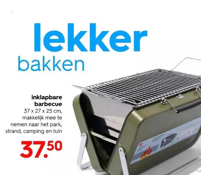 Inklapbare Barbecue Aanbieding Bij HEMA 1Folders Nl