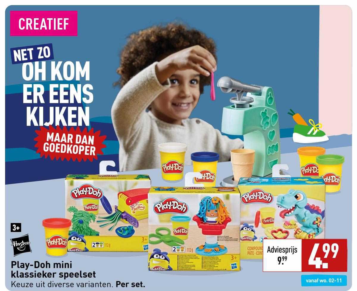 Play Doh Mini Klassieker Speelset Aanbieding Bij ALDI 1Folders Nl