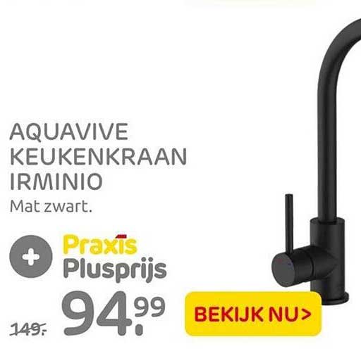 Aquavive Keukenkraan Irminio Aanbieding Bij Praxis Folders Nl