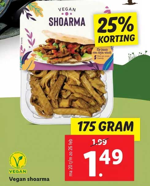 Vegan Shoarma Aanbieding Bij Lidl Folders Nl