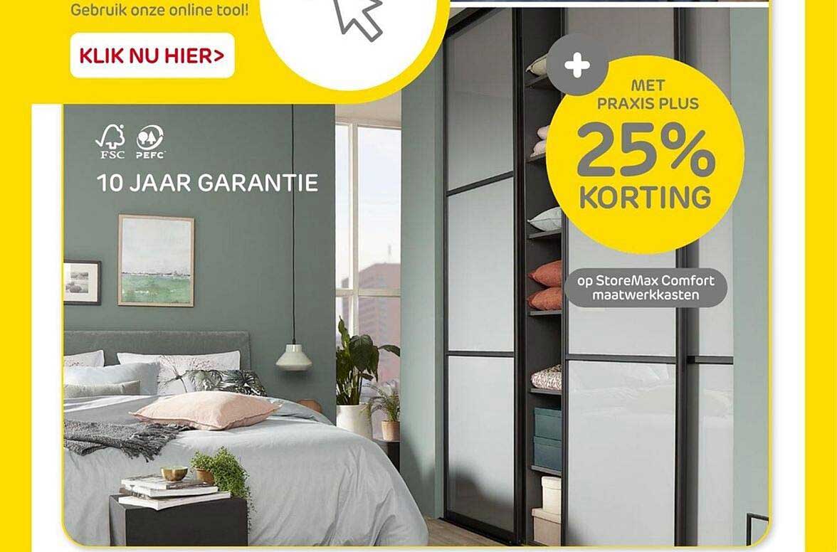 Op Storemax Comfort Maatwerkkasten Korting Aanbieding Bij Praxis