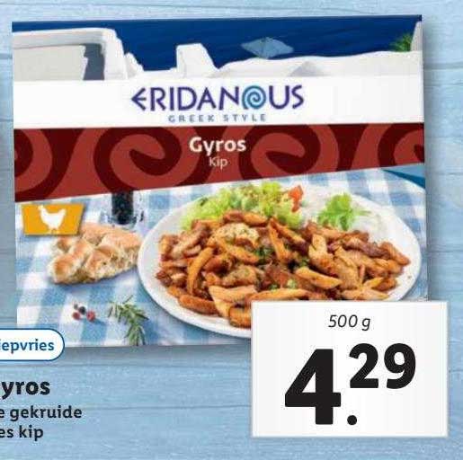 Eridanous Gyros Aanbieding Bij Lidl 1Folders Nl