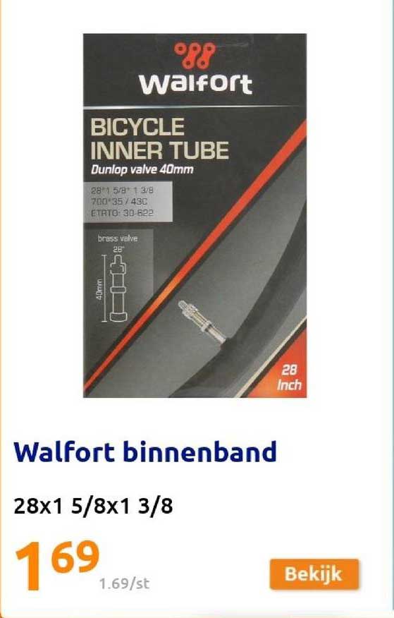 Walfort Binnenband Aanbieding Bij Action 1Folders Nl