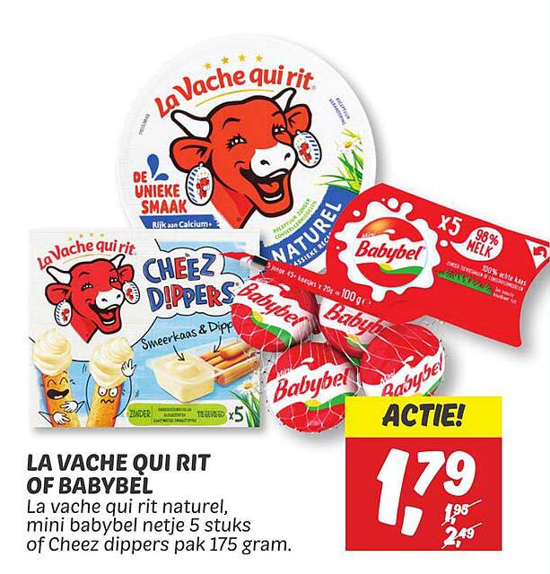 La Vache Qui Rit Of Babybel Aanbieding Bij DekaMarkt 1Folders Nl