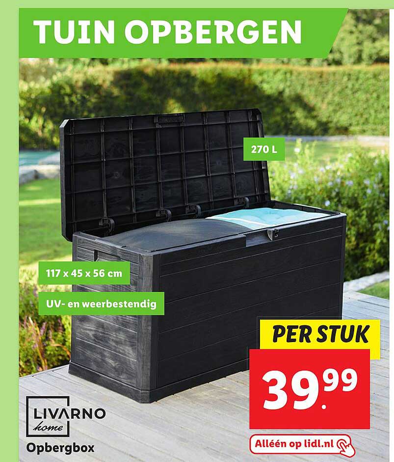 Livarno Home Opbergbox Aanbieding Bij Lidl 1Folders Nl