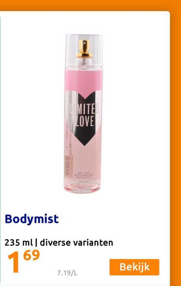 Bodymist 235 ML Aanbieding Bij Action 1Folders Nl