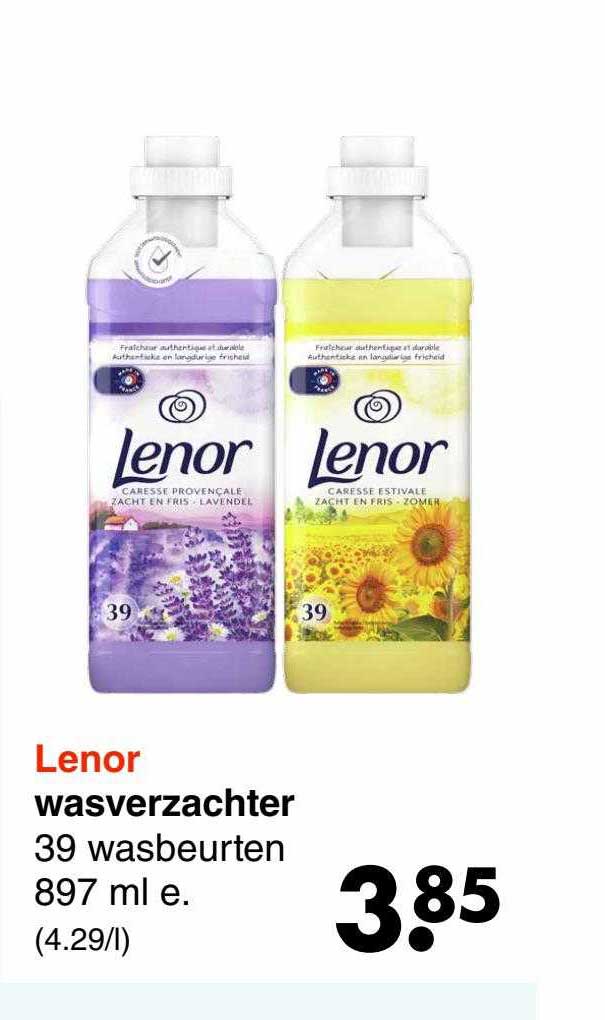 Lenor Wasverzachter Aanbieding Bij Wibra Folders Nl