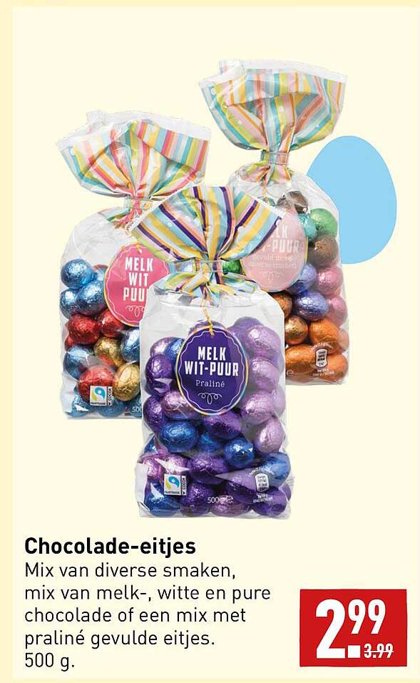 Chocolade Eitjes Aanbieding Bij ALDI 1Folders Nl