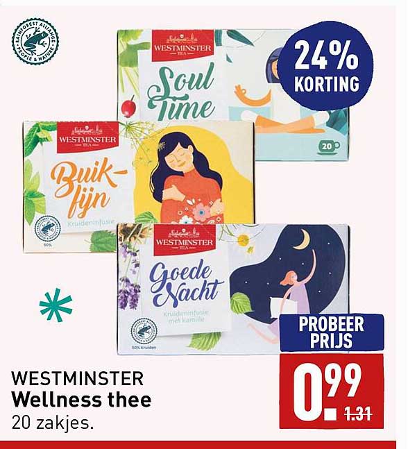 Westminster Wellness Thee Aanbieding Bij ALDI 1Folders Nl