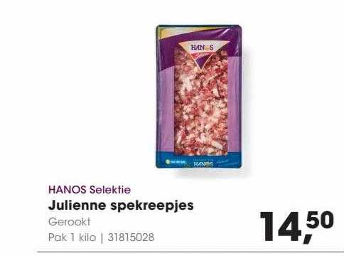 Julienne Spekreepjes Aanbieding Bij HANOS 1Folders Nl