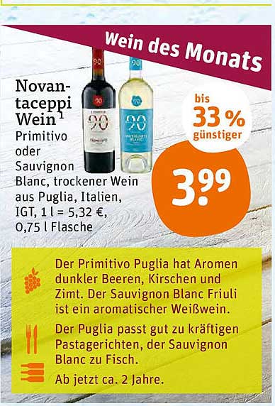 Novantaceppi Wein Angebot Bei Tegut 1Prospekte De