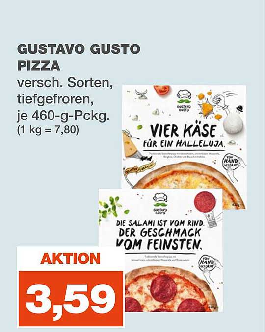 Gustavo Gusto Pizza Angebot Bei Real Prospekte De