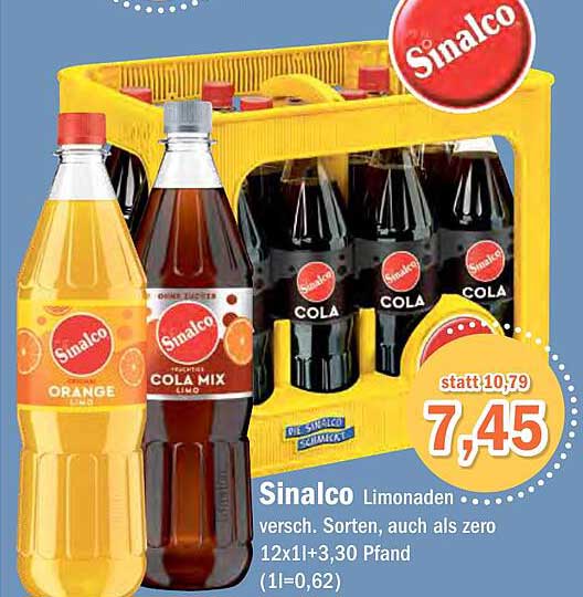 Sinalco Limonaden Angebot Bei Aktiv Irma Prospekte De