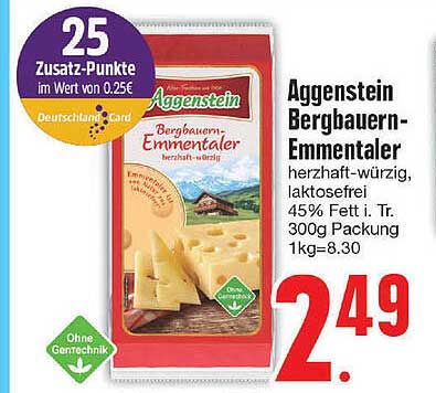 Aggenstein Bergbauern Emmentaler Angebot Bei Edeka Prospekte De