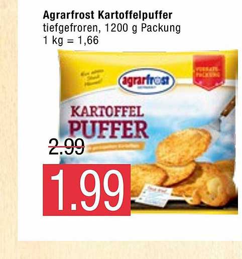 Agrarfrost Kartoffelpuffer Angebot Bei Edeka Frischemarkt