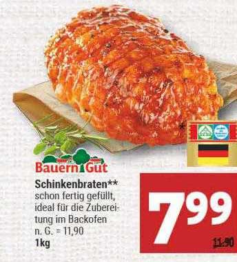 Bauerngut Schinkenbraten Angebot Bei Marktkauf Prospekte De