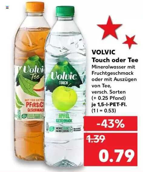 Volvic Touch Oder Tee Angebot Bei Kaufland 1Prospekte De