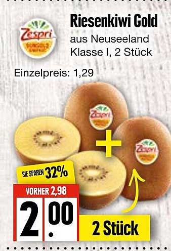 Zespri Riesenkiwi Gold Angebot Bei Edeka Frischemarkt 1Prospekte De