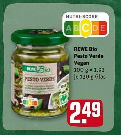 Rewe Bio Pesto Verde Vegan Angebot Bei REWE Kaufpark