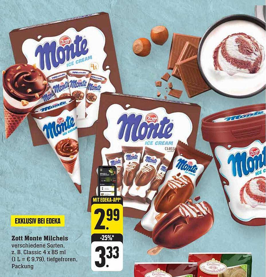 Zott Monte Snack Oder Lieblings Trio Angebot Bei Netto Marken Discount