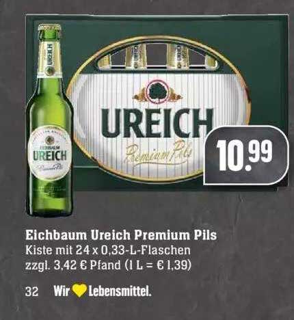 Eichbaum Ureich Premium Pils Angebot Bei Edeka Prospekte De