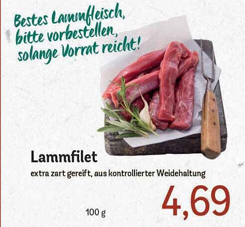 Lammfilet Angebot Bei E Center Prospekte De