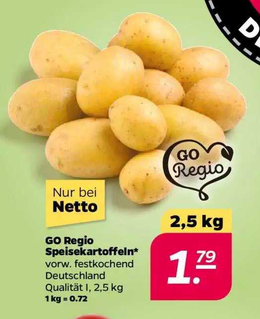 Go Regio Speisekartoffeln Angebot Bei Netto