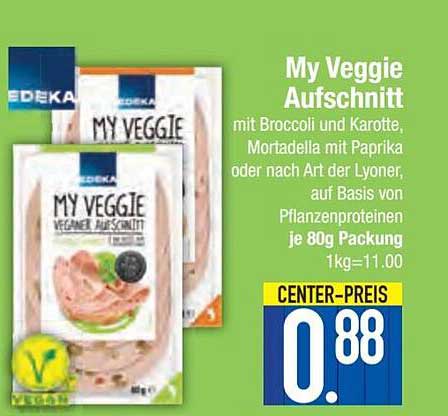 My Veggie Aufschnitt Edeka Angebot Bei E Center