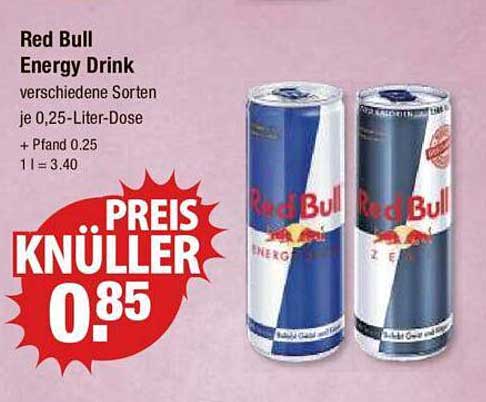 Red Bull Energy Drink Angebot Bei V Markt Prospekte De