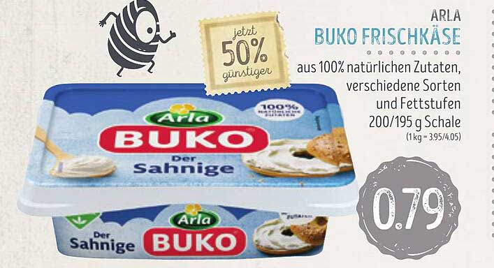 Arla Buko Frischkäse Angebot bei Edeka Struve