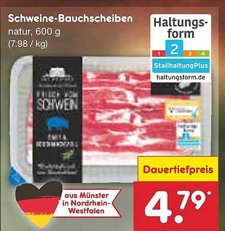 Schweine Bauchscheiben Angebot Bei Netto Marken Discount