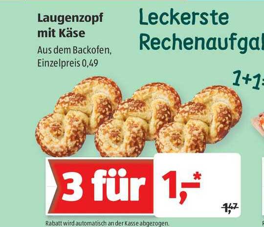 Laugenzopf Mit K Se Angebot Bei Aldi S D Prospekte De