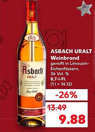 Asbach Uralt Weinbrand Oder Aperitif Ros Angebot Bei Edeka