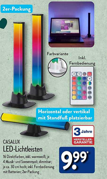 Casalux Led Lichtleisten Angebot Bei ALDI Nord 1Prospekte De