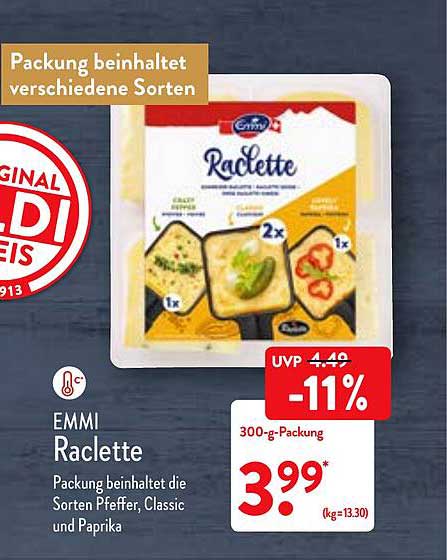 Emmi Raclette Angebot Bei ALDI Nord 1Prospekte De