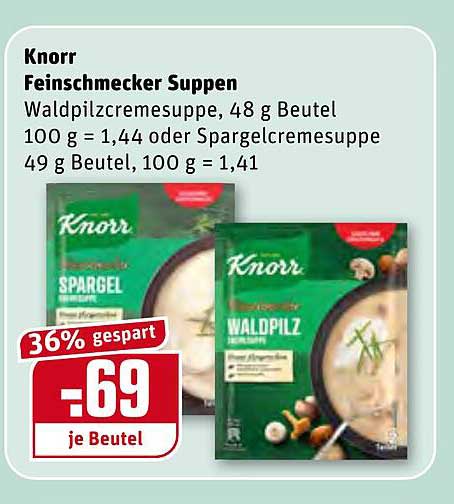 Knorr Feinschmecker Suppen Angebot Bei Rewe Kaufpark Prospekte De