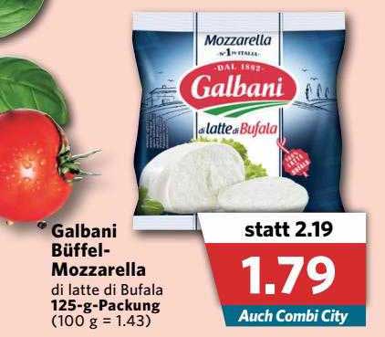 Galbani B Ffel Mozzarella Angebot Bei Combi Markt Prospekte De