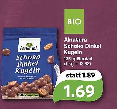 Alnatura Schoko Dinkel Kugeln Angebot Bei Famila Nordwest 1Prospekte De