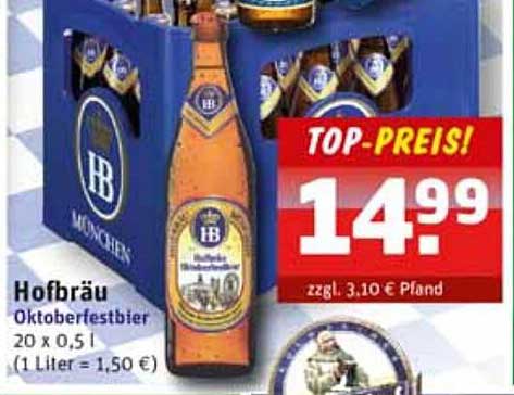 Hofbr U Oktoberfestbier Angebot Bei Schluckspecht Prospekte De