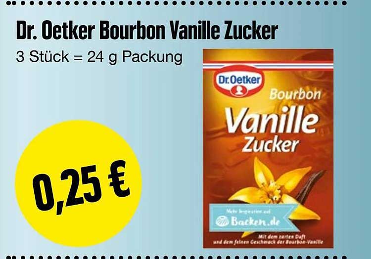 Dr Oetker Bourbon Vanille Zucker Angebot Bei Edeka Prospekte De