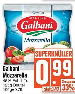 Galbani Mozzarella Angebot Bei EDEKA