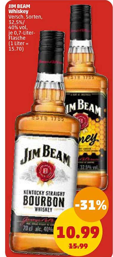 Jim Beam Whiskey Angebot Bei Penny Prospekte De