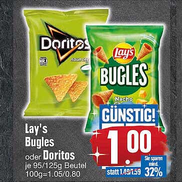 Lay S Bugles Oder Doritos Angebot Bei EDEKA 1Prospekte De