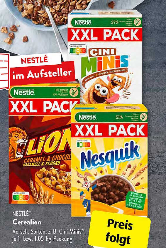 Nestl Cerealien Angebot Bei Aldi S D Prospekte De