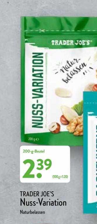 Trader Joe S Nuss Variation Angebot Bei Aldi Nord Prospekte De