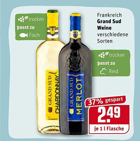 Grand Sud Weine Angebot Bei Rewe Kaufpark Prospekte De