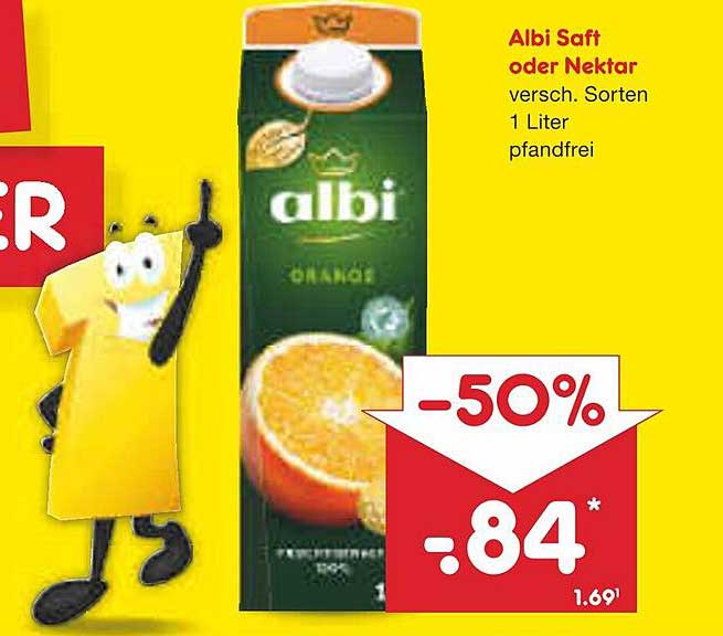 Albi Saft Oder Nektar Angebot Bei Netto Marken Discount Prospekte De